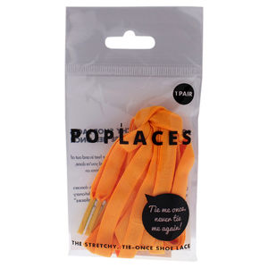 Poplaces - Orange by Popband for Unisex - 1 Pc Shoe Laces